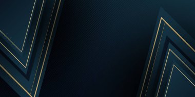 Soyut Arkaplan ve Sunum Tasarımı için Modern Altın Siyah Beyaz Karbon. Şirket, sigara, iş, ödül, kazanma, yıldönümü ve kutlama için takım elbise