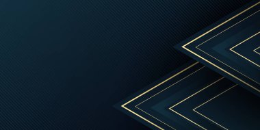 Soyut Arkaplan ve Sunum Tasarımı için Modern Altın Siyah Beyaz Karbon. Şirket, sigara, iş, ödül, kazanma, yıldönümü ve kutlama için takım elbise