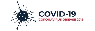 Coronavirus geçmişi. Covid-19 virüslü kusursuz bir model. Afişler için açık mavi gri arkaplan