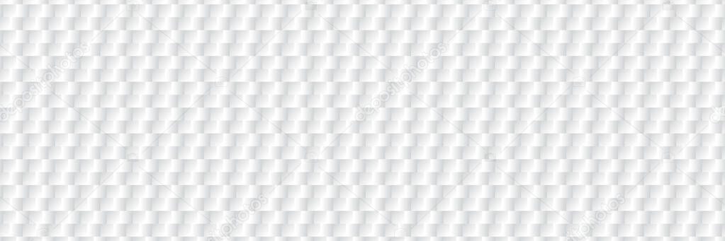Modern geometric pattern white and grey background. Design decoration concept for web layout, poster, banner