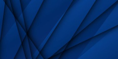 Mavi gümüş arka plan. Koyu mavi arkaplan üzerinde soyut afiş ağı zarif koyu gümüş metalik köşegen