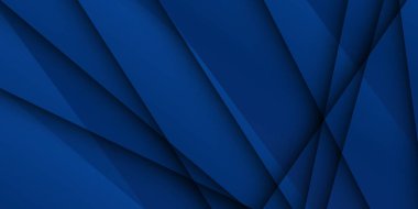 Mavi gümüş arka plan. Koyu mavi arkaplan üzerinde soyut afiş ağı zarif koyu gümüş metalik köşegen