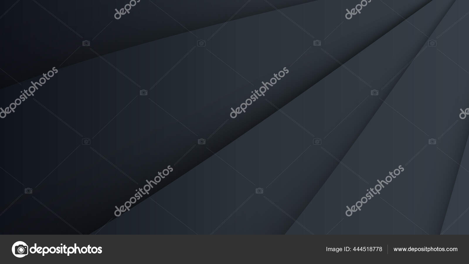 Dark Neutral Background Wide Banner Abstract Illustration Luxurious