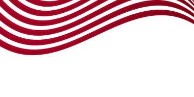 Kırmızı soyut arka plan vektörü, modern kurumsal konsept. Soyut dalgalı kırmızı arkaplan