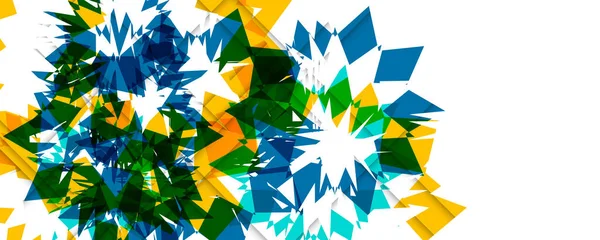 Fond Abstrait Design Géométrique Coloré Texture Fond Motif Géométrique Fluide — Image vectorielle