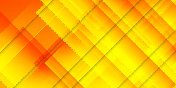 Abstraktes Rechteck Quadratische Box Überlappende Ebene Orange Hintergrund Mit Silberner — Stockvektor
