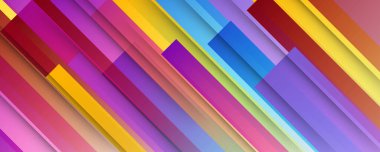 Dinamik renkli, canlı, renkli bir arka plan. Broşür, Poster, Broşür, Broşür, Broşür, Yıllık Rapor, Kitap kapağı için en düşük eğimli dalga şekli