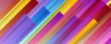 Dinamik renkli, canlı, renkli bir arka plan. Broşür, Poster, Broşür, Broşür, Broşür, Yıllık Rapor, Kitap kapağı için en düşük eğimli dalga şekli