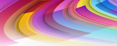 Dinamik renkli, canlı, renkli bir arka plan. Broşür, Poster, Broşür, Broşür, Broşür, Yıllık Rapor, Kitap kapağı için en düşük eğimli dalga şekli