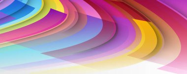 Dinamik renkli, canlı, renkli bir arka plan. Broşür, Poster, Broşür, Broşür, Broşür, Yıllık Rapor, Kitap kapağı için en düşük eğimli dalga şekli