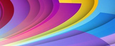 Dinamik renkli, canlı, renkli bir arka plan. Broşür, Poster, Broşür, Broşür, Broşür, Yıllık Rapor, Kitap kapağı için en düşük eğimli dalga şekli