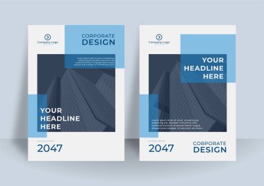 İş kitabı ya da yıllık rapor tasarım şablonu. Broşür, dergi, poster, iş sunumu, portföy, el ilanı, afiş, web sitesi için de uygun. A4 boyut kapağı tasarımı