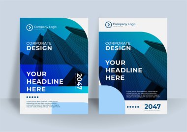 Şirket soyut arka plan iş kitabı kapağı tasarım şablonu. Broşür, kartvizit, şirket kapağı, poster, sunum tasarımı, portföy, el ilanı, afiş, web sitesi