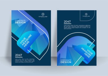 Şirket soyut arka plan iş kitabı kapağı tasarım şablonu. Broşür, kartvizit, şirket kapağı, poster, sunum tasarımı, portföy, el ilanı, afiş, web sitesi