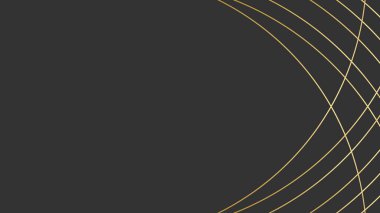 Sunum için soyut siyah ve altın renkli arka plan. Altın Çizgili Siyah İş Kağıdı. Altın Gümüş Çokgen Posteri. Royal Premium Geo Frame. Soyut Çokgen Parıltı Kapağı
