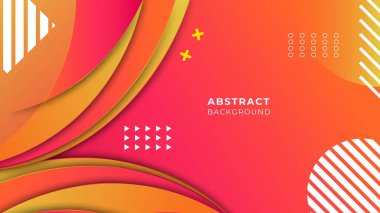 Renkli nokta, daire, çizgi çizgileri ve üçgenle Memphis arka planı. Sosyal medya hikayeleri şablonlar tasarlıyor, metin için kopya alanı olan arka planlar. Memphis soyut satışı, sosyal medya reklamları içeriği