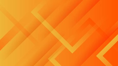 Modern şirket konseptiyle soyut arkaplan turuncusu. Turuncu ve sarı eğimli geometrik arkaplan