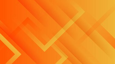 Modern şirket konseptiyle soyut arkaplan turuncusu. Turuncu ve sarı eğimli geometrik arkaplan