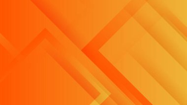 Modern şirket konseptiyle soyut arkaplan turuncusu. Turuncu ve sarı eğimli geometrik arkaplan