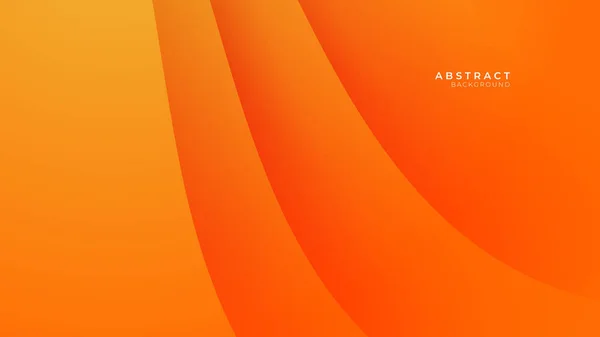 Abstraktní Oranžové Pozadí Moderním Firemním Konceptem Oranžové Žluté Gradient Geometrický — Stockový vektor