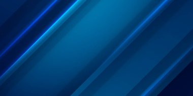 Soyut arka plan koyu mavi ve modern kurumsal konsept. Mavi ve siyah eğimli geometrik arkaplan