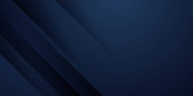 Soyut arka plan koyu mavi ve modern kurumsal konsept. Mavi ve siyah eğimli geometrik arkaplan