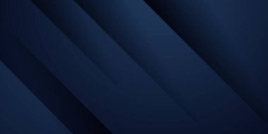 Soyut arka plan koyu mavi ve modern kurumsal konsept. Mavi ve siyah eğimli geometrik arkaplan