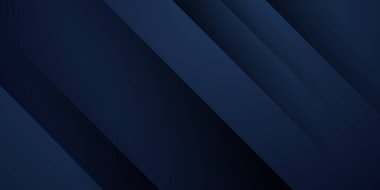 Soyut arka plan koyu mavi ve modern kurumsal konsept. Mavi ve siyah eğimli geometrik arkaplan