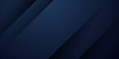 Soyut arka plan koyu mavi ve modern kurumsal konsept. Mavi ve siyah eğimli geometrik arkaplan