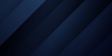 Soyut arka plan koyu mavi ve modern kurumsal konsept. Mavi ve siyah eğimli geometrik arkaplan