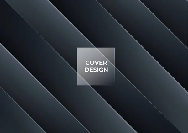 Luxusní Business Cover Pozadí Abstraktní Dekorace Zlatý Vzor Polotón Přechody — Stockový vektor