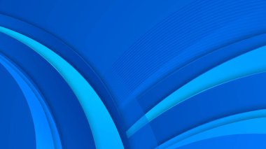 Geometrik şekilli soyut mavi arkaplan. Gradyan dinamik mavi çizgi arkaplanı