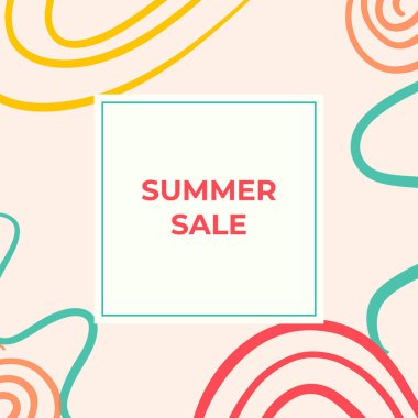 Tropikal yaprak arkaplanlı yaz indirimi afişi tasarımı. Çiçek arka plan vektörü. Palmiye yaprakları, canavar yaprağı, duvar çerçevesi, duvar resimleri, davetiye, poster için botanik arka plan tasarımı