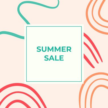 Tropikal yaprak arkaplanlı yaz indirimi afişi tasarımı. Çiçek arka plan vektörü. Palmiye yaprakları, canavar yaprağı, duvar çerçevesi, duvar resimleri, davetiye, poster için botanik arka plan tasarımı