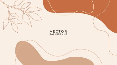 Çiçekli ve geometrik elementli organik arka plan. Sosyal medya paylaşımları, mobil uygulamalar, afişler tasarımı ve internet reklamları için. Moda bohem geçmişleri. Boho tarzı arkaplan