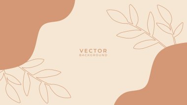 Çiçekli ve geometrik elementli organik arka plan. Sosyal medya paylaşımları, mobil uygulamalar, afişler tasarımı ve internet reklamları için. Moda bohem geçmişleri. Boho tarzı arkaplan