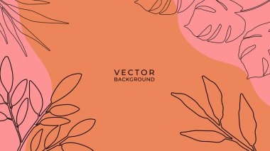 Çiçekli ve geometrik elementli organik arka plan. Sosyal medya paylaşımları, mobil uygulamalar, afişler tasarımı ve internet reklamları için. Moda bohem geçmişleri. Boho tarzı arkaplan