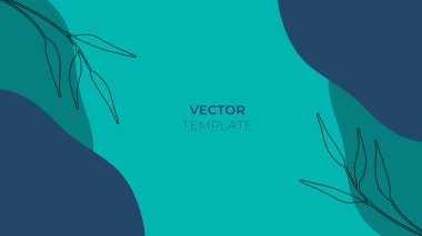 Çiçekli ve geometrik elementli organik arka plan. Sosyal medya paylaşımları, mobil uygulamalar, afişler tasarımı ve internet reklamları için. Moda bohem geçmişleri. Boho tarzı arkaplan