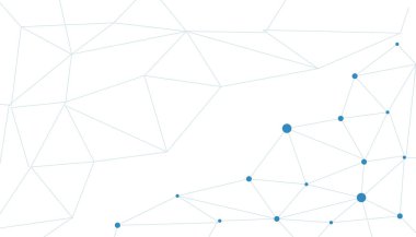 Vektör pankart tasarımı, koyu mavi arka planda geometrik desenli illüstrasyon teknolojisi. Modern yüksek teknoloji dijital teknoloji konsepti. Soyut internet iletişimi, gelecekteki bilim teknolojisi tasarımı