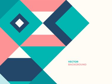 Yarım daire kare çizgi ile soyut arkaplan nokta dalga geometrik dokular, memphis tarzı