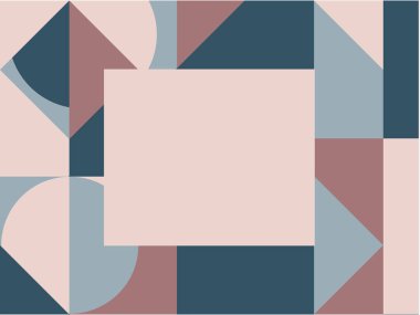 Yarım daire kare çizgi ile soyut arkaplan nokta dalga geometrik dokular, memphis tarzı