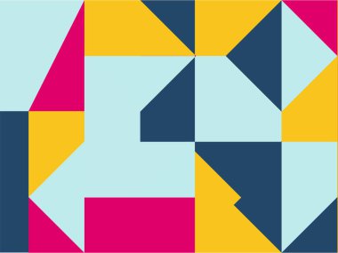 Yarım daire kare çizgi ile soyut arkaplan nokta dalga geometrik dokular, memphis tarzı