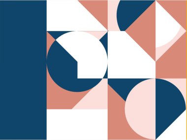 Yarım daire kare çizgi ile soyut arkaplan nokta dalga geometrik dokular, memphis tarzı