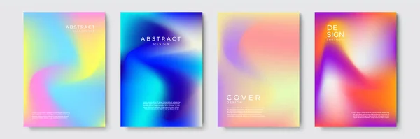 抽象ベクトルは設計テンプレートをカバーする 幾何学的勾配の背景 装飾プレゼンテーション パンフレット カタログ ポスター 雑誌の背景 — ストックベクタ