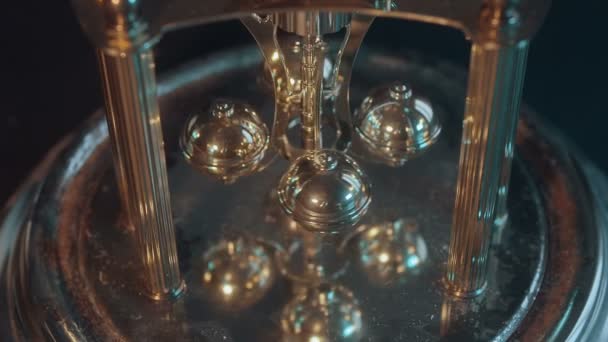 Steampunk saat parçalarını kapat — Stok video