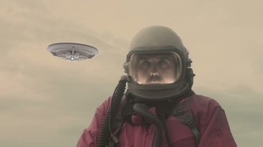 UFO ile astronot