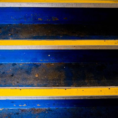 Londra İngiltere, 15 Mart 2021, Halkı Olmayan Kamu Otoparkı Merdivenleri