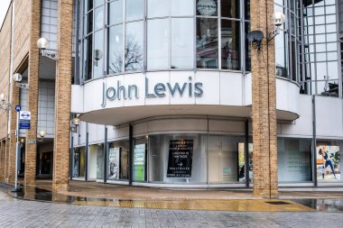 Londra İngiltere, 26 Mart 2021, John Lewis High Street Mağazası Kapanışlarla Yedek Dans Ediyor