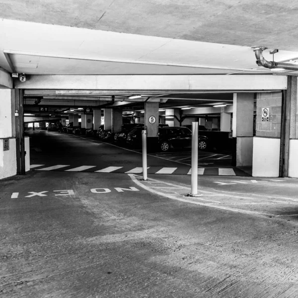 Epsom Surrey London May 2021 Public Car Park People — 图库照片