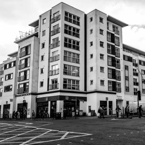 Epsom Surrey London May 2021 Modern Development High Rise Apartments — Stock fotografie